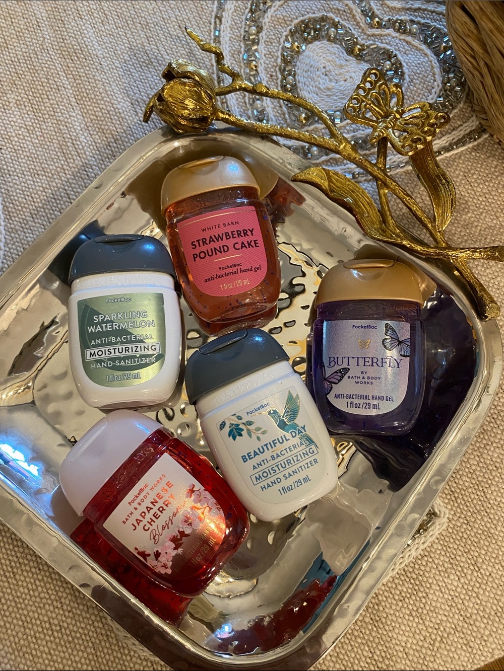 Bath & Body Works PocketBac Hand sanitizers – Set of 5